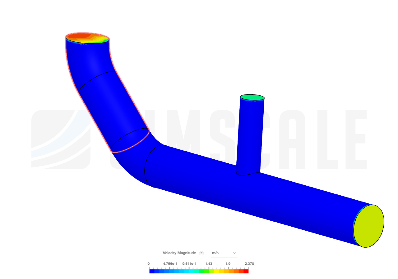 Tutorial: Pipe junction flow by VEPKIN | SimScale