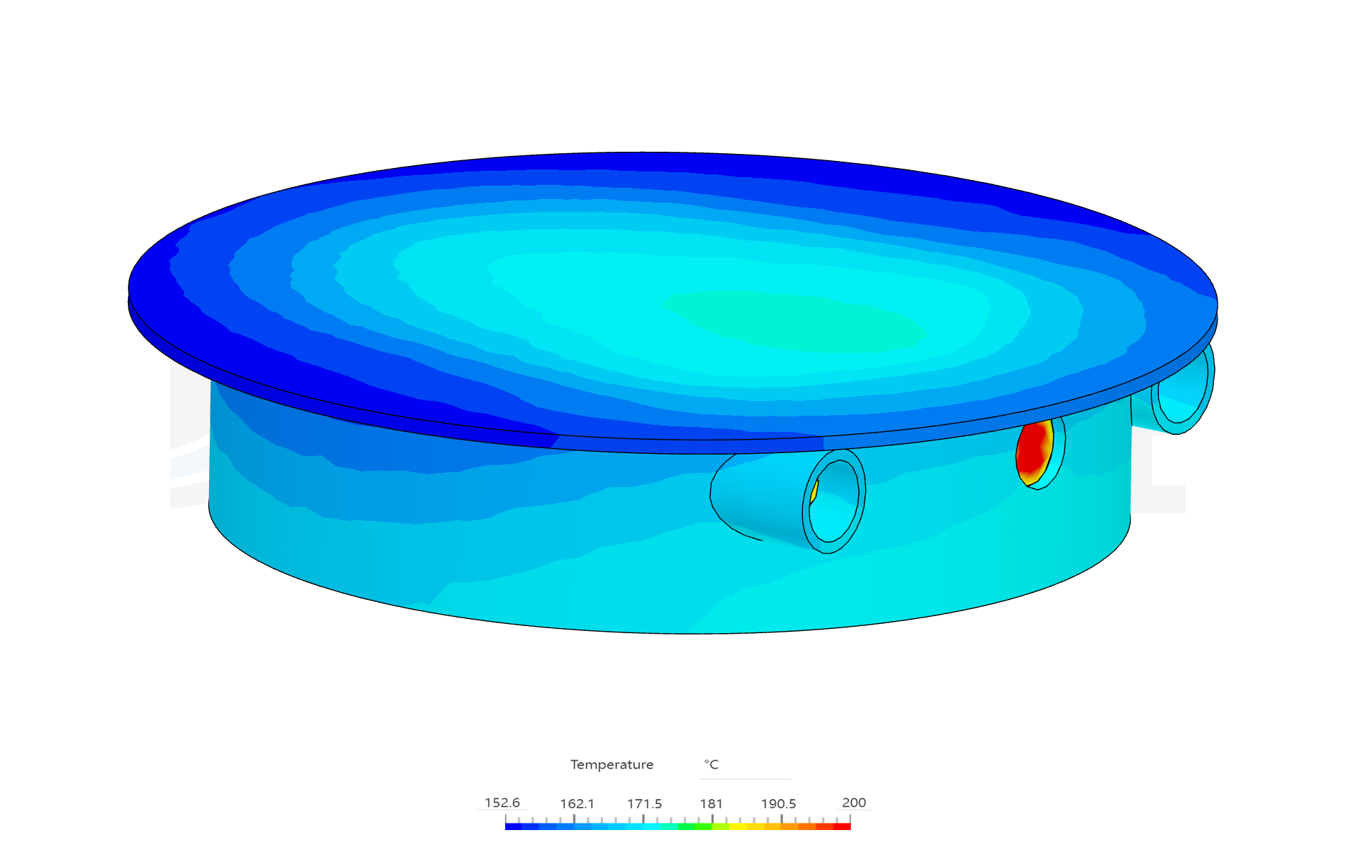 Cooktop heat transfer performance V3.0 by a335c8d6a8b243 SimScale