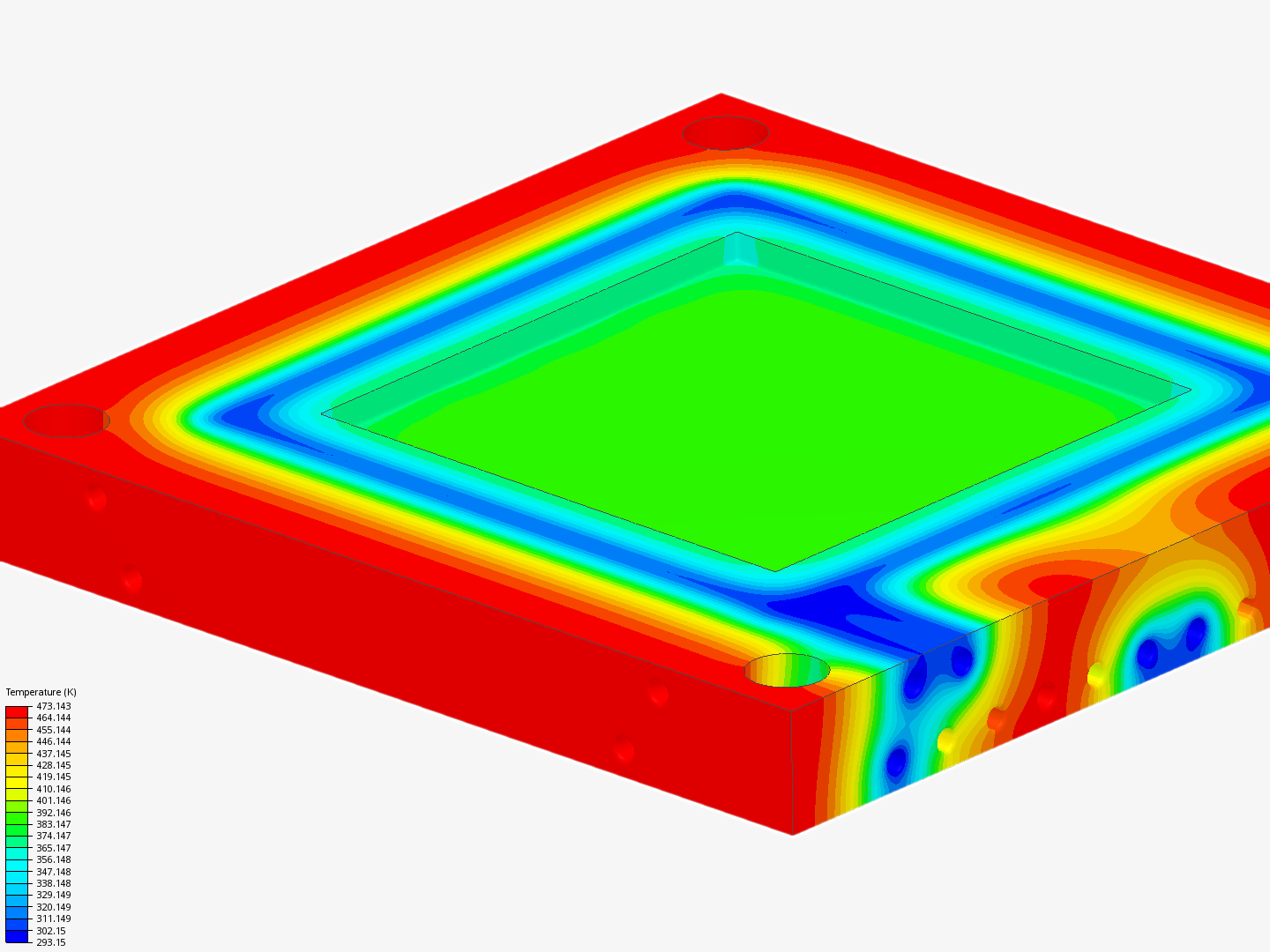 CAVITY COOLING SIMULATION by a82429 | SimScale