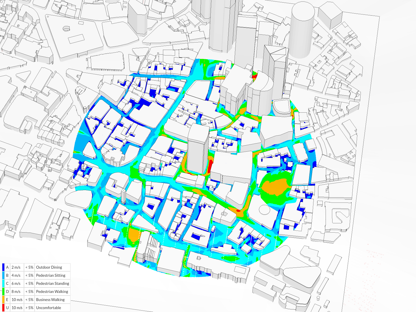 Pedestrian Wind Comfort London image