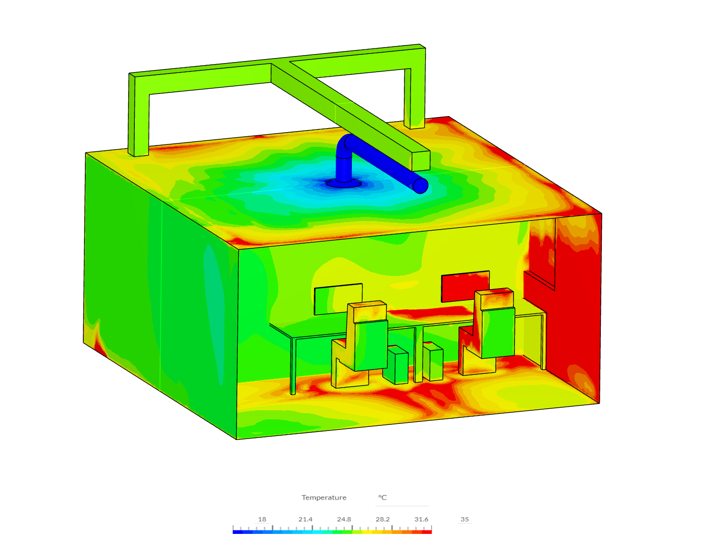Thermal Comfort Workshop - Office space - Solar Radiation - Copy image