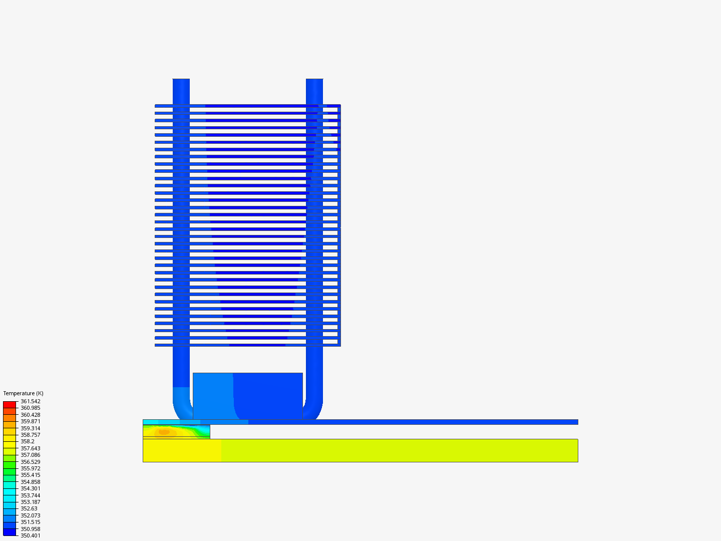 Mosfet heat sink by abdullah_h_fat | SimScale