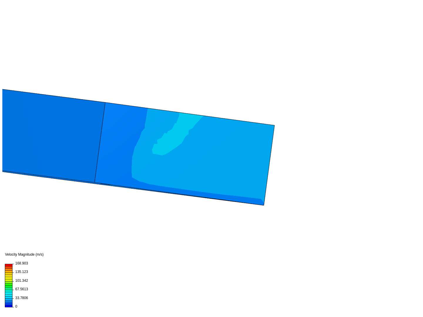 Test flap incurvé by abegis | SimScale