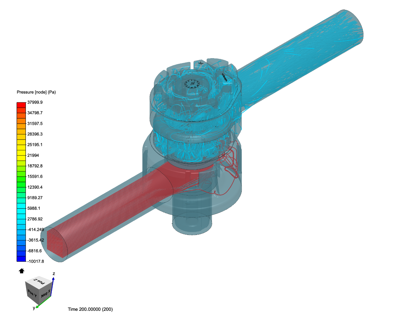 Flow Limiter Pressure Simulation image