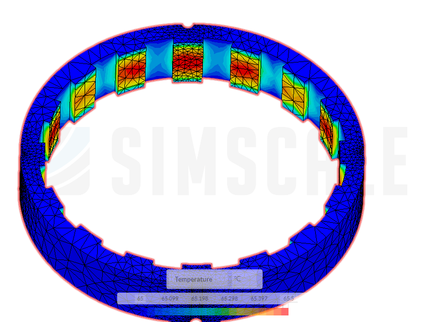 heat flux from stator poles image