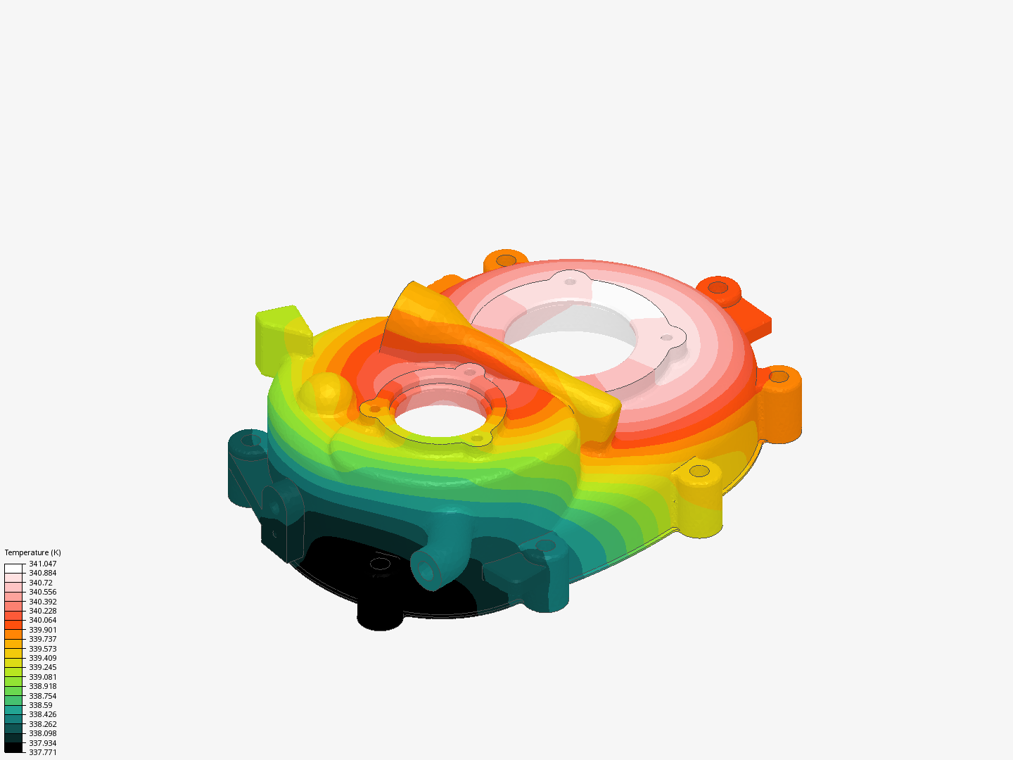 Tutorial 3: Thermal Analysis of a Differential Casing by acamisa | SimScale