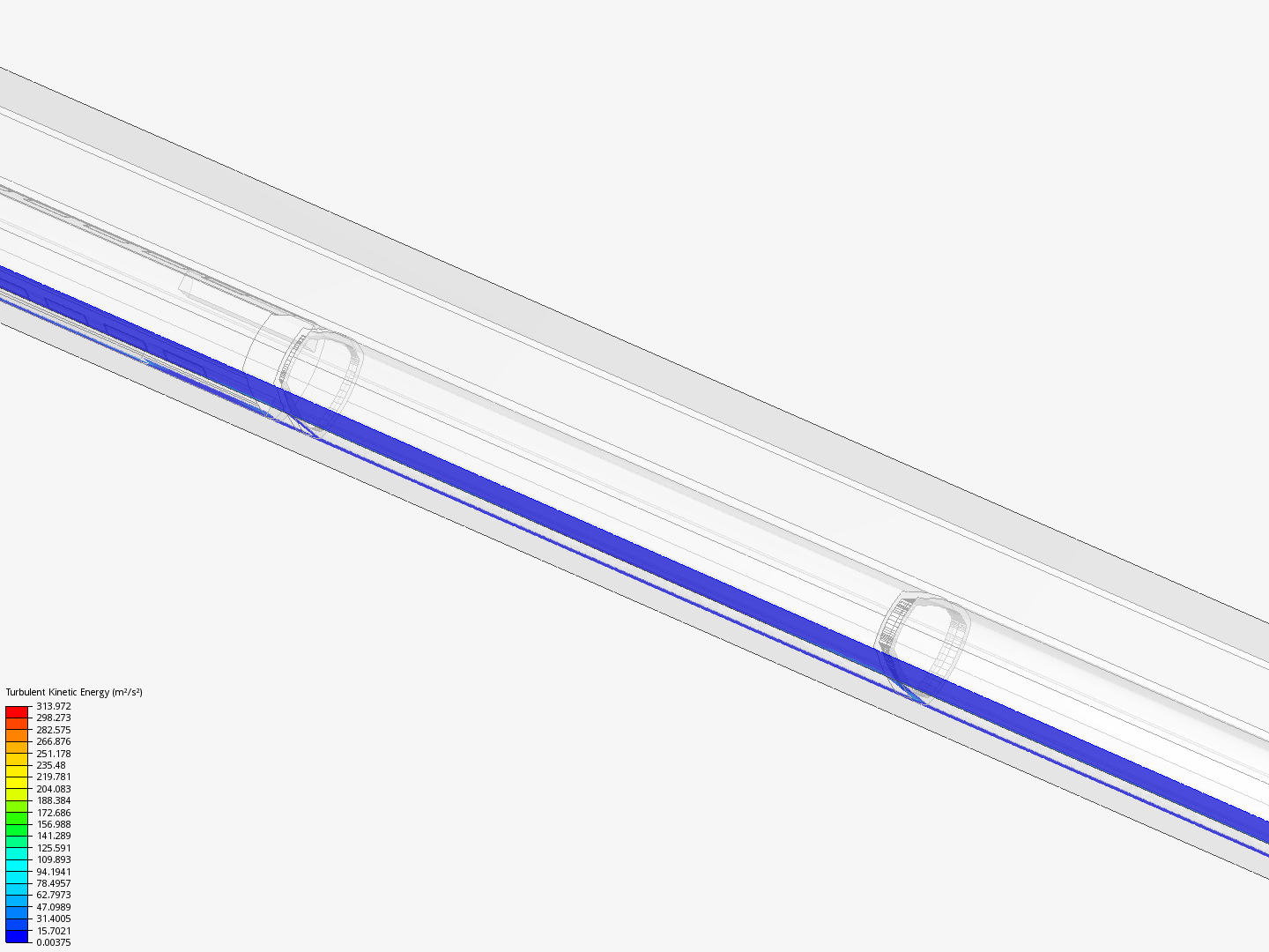 Train corssing aerodynamics by acarte_echever | SimScale