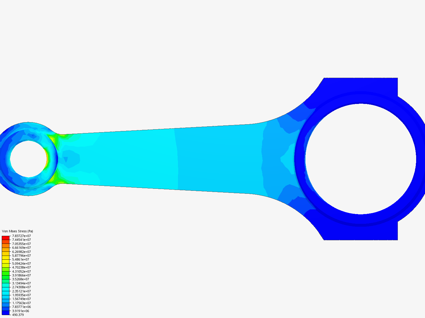 Tutorial 1 Connecting rod stress analysis by adimaculangan SimScale