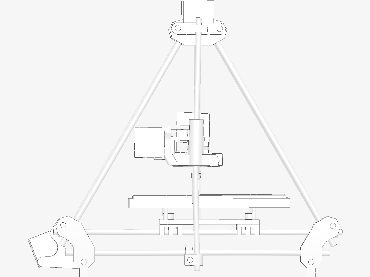 partitioned CAD model-3D printer assembly - Copy image