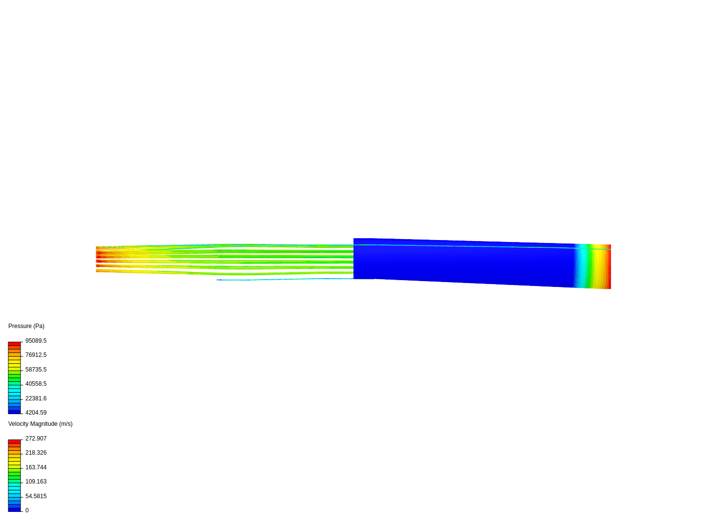 Compressible air flow in a long tube image
