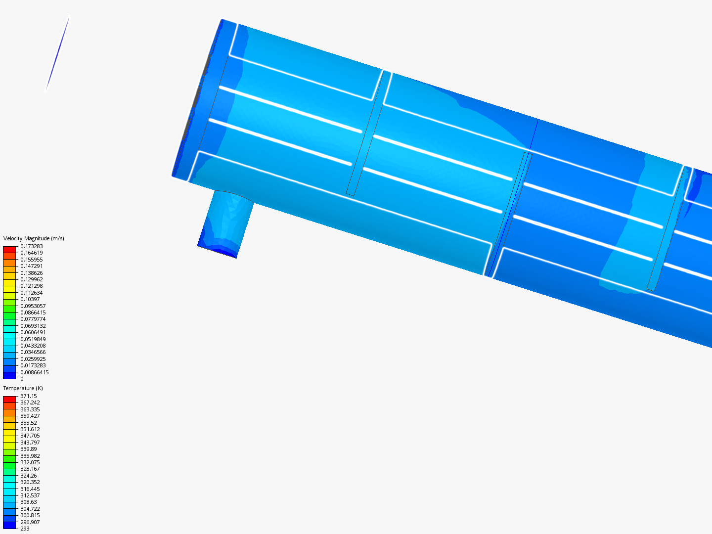 Cht in shell and tube by ahajwane | SimScale...