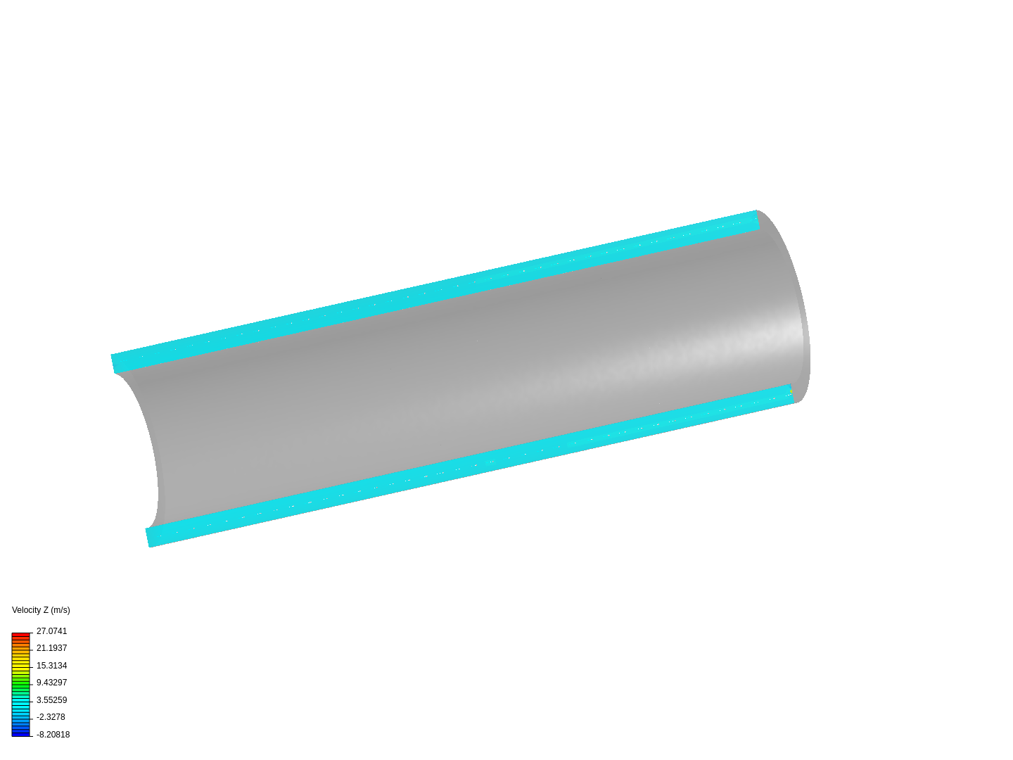 pipe simulation 20mm by akhasnis | SimScale
