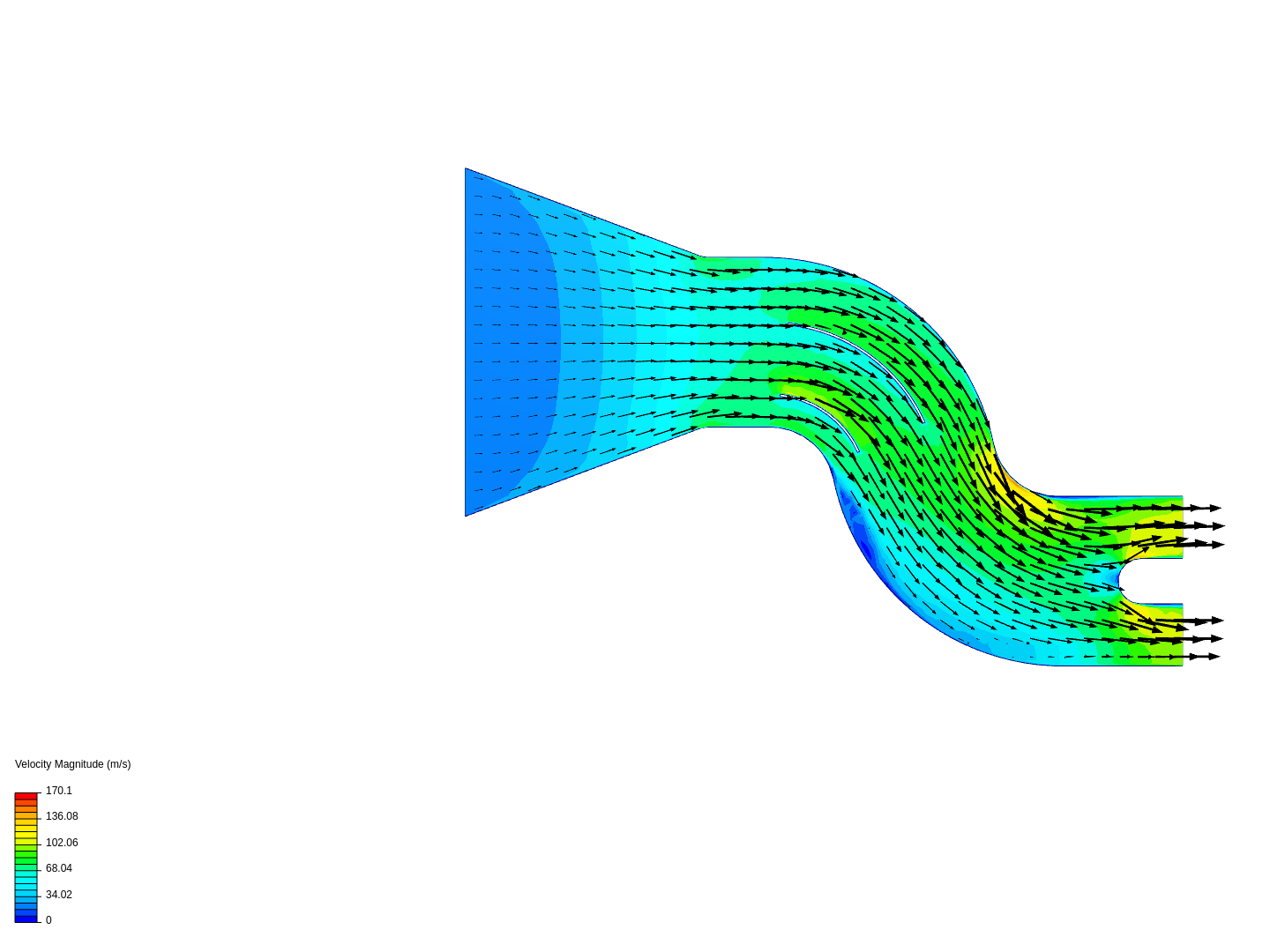 Duct CFD image