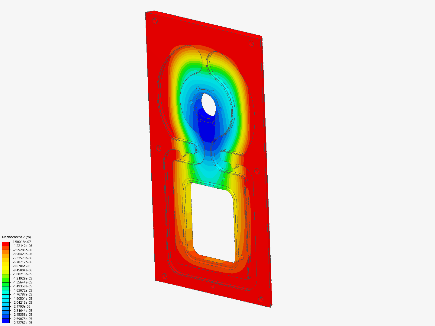 panel deflection by aleksof | SimScale...