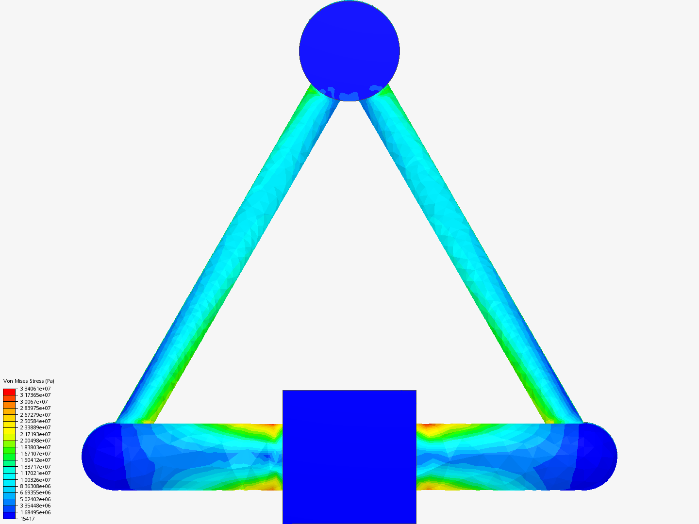 Tutorial - Linear static analysis of a crane by alex_kal74 | SimScale