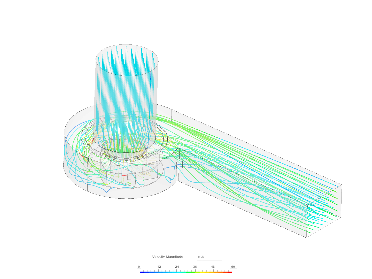 Blades Comparison for Radial Fan Design with CFD Analysis - Copy image