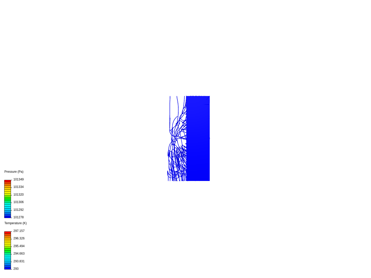 Heatsink without Fluid - AGD Simulation image