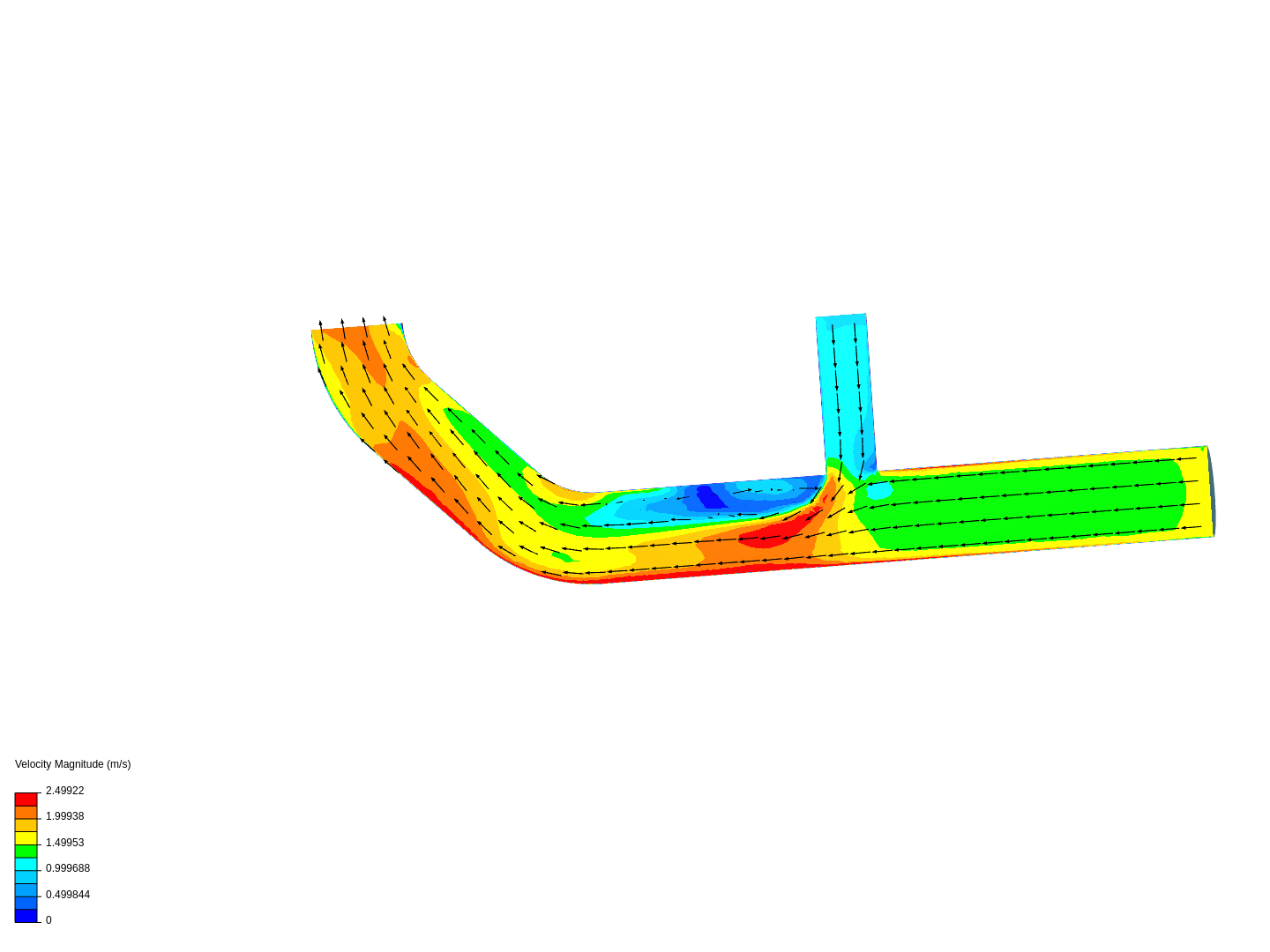 Tutorial 2: Pipe junction flow by andst | SimScale