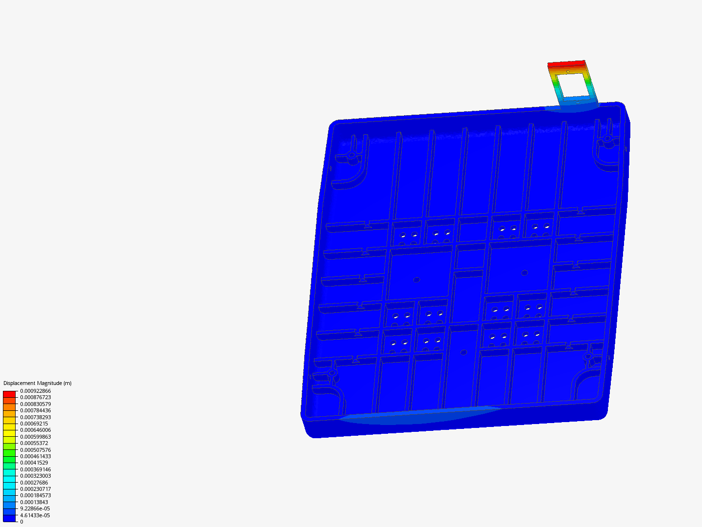 FEA Analysis of Base plate image