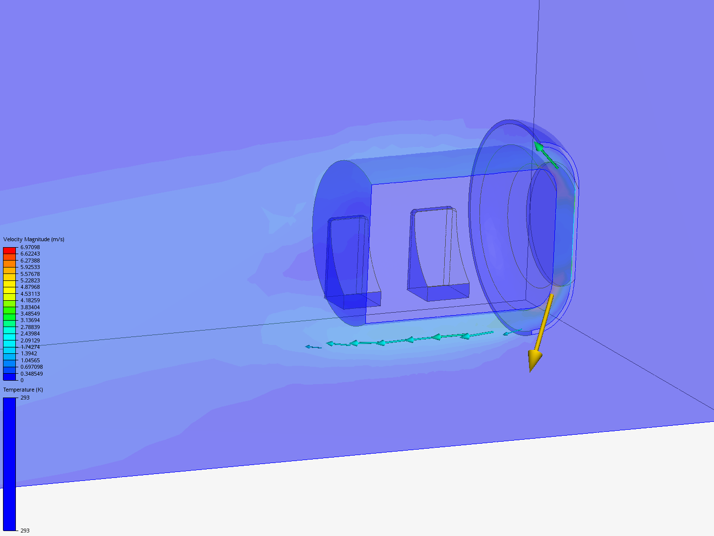 Forced Convection by antonhoeller SimScale