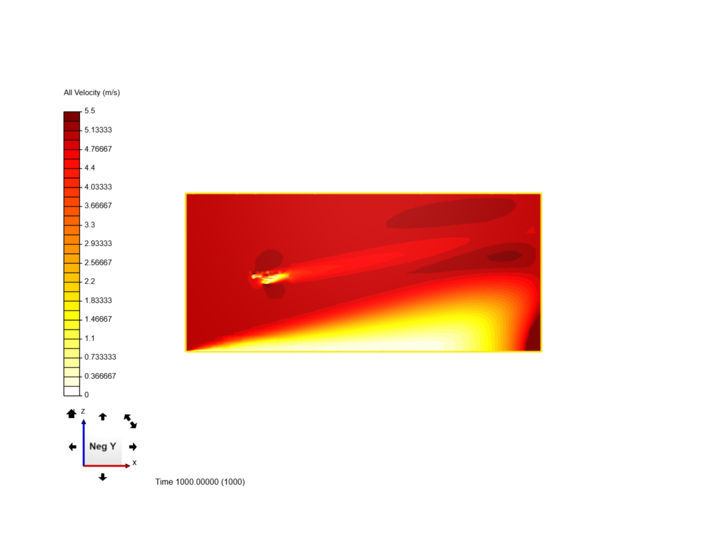 Drone descent simulation with payload image