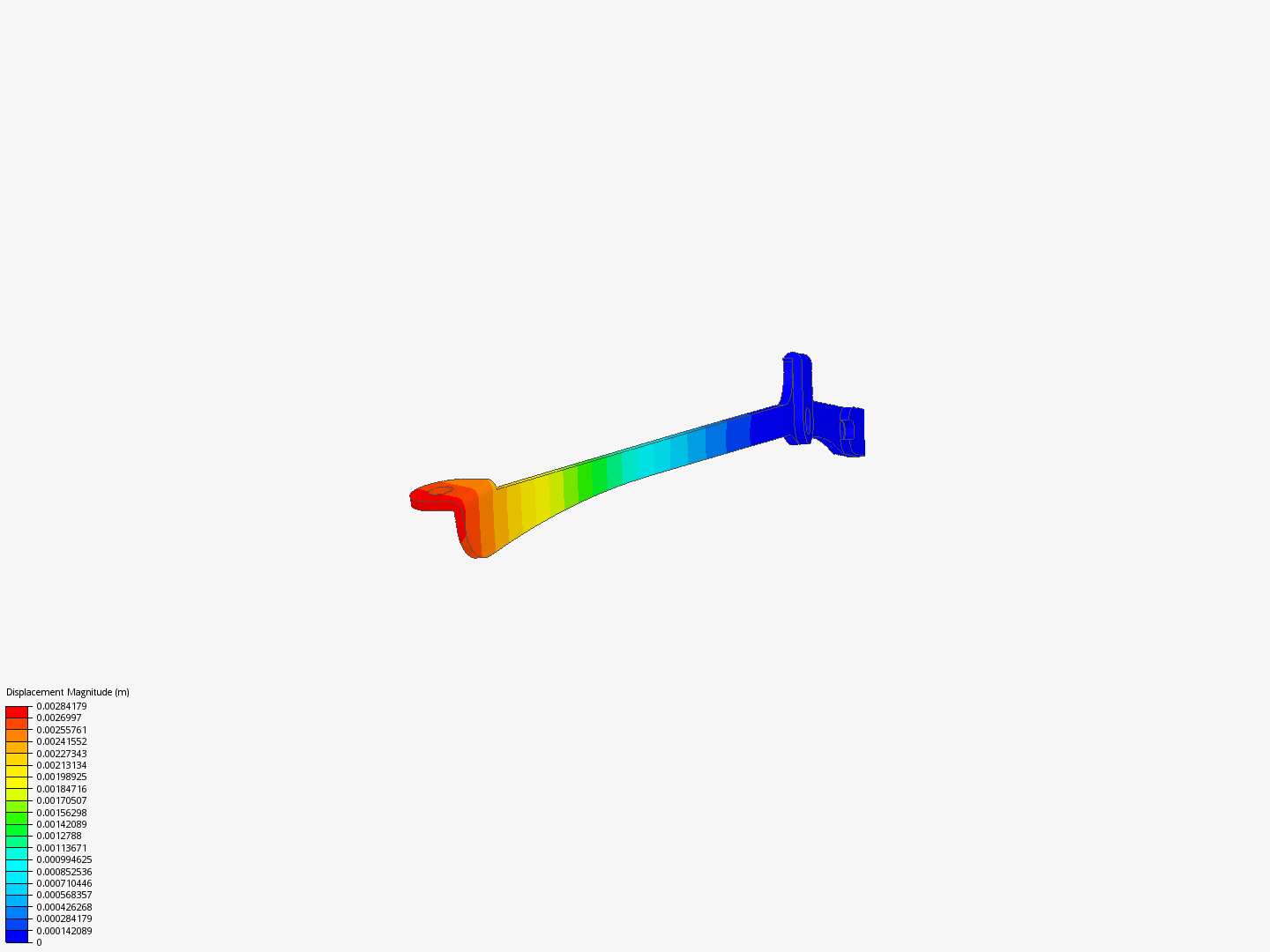 Bracket Stress Analysis by areiner SimScale