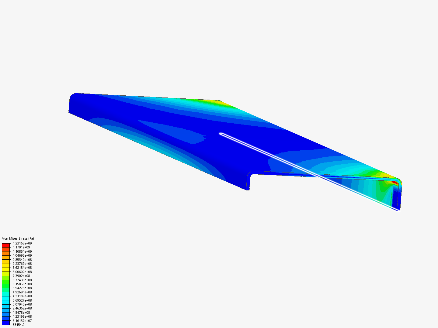 bending simulation by arhamahmed248 | SimScale