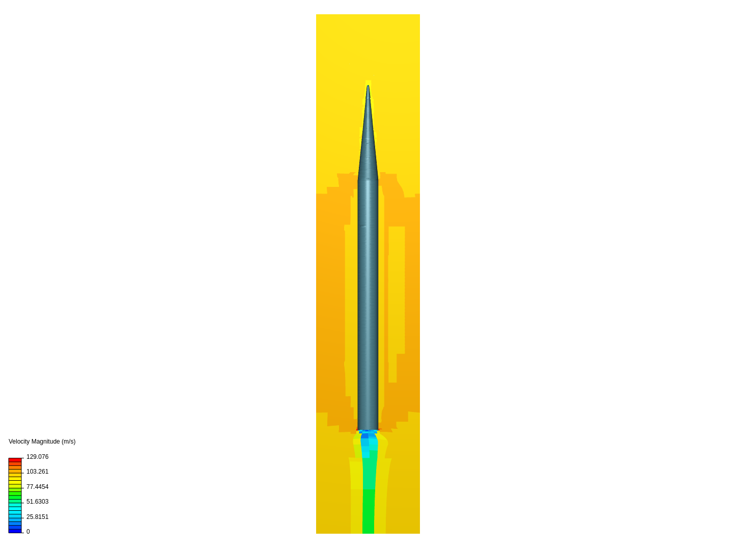 Simple Rocket Body by arhyland | SimScale