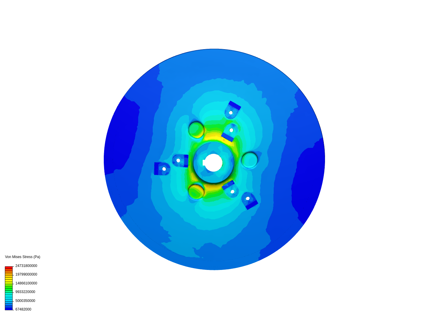 Fly wheel by atetuko | SimScale