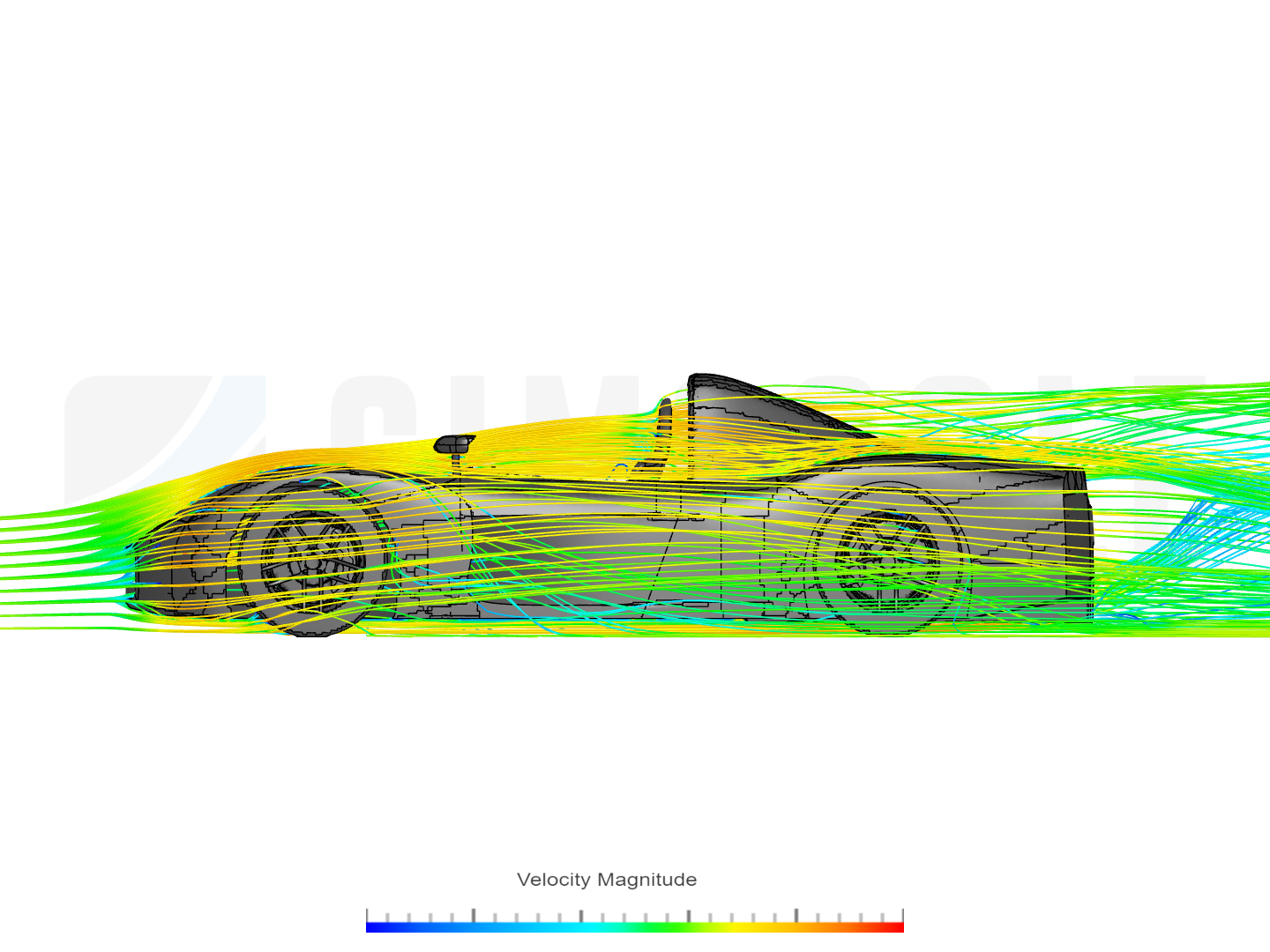OMTC Open cockpit sports car - CFD Attempt 1 image