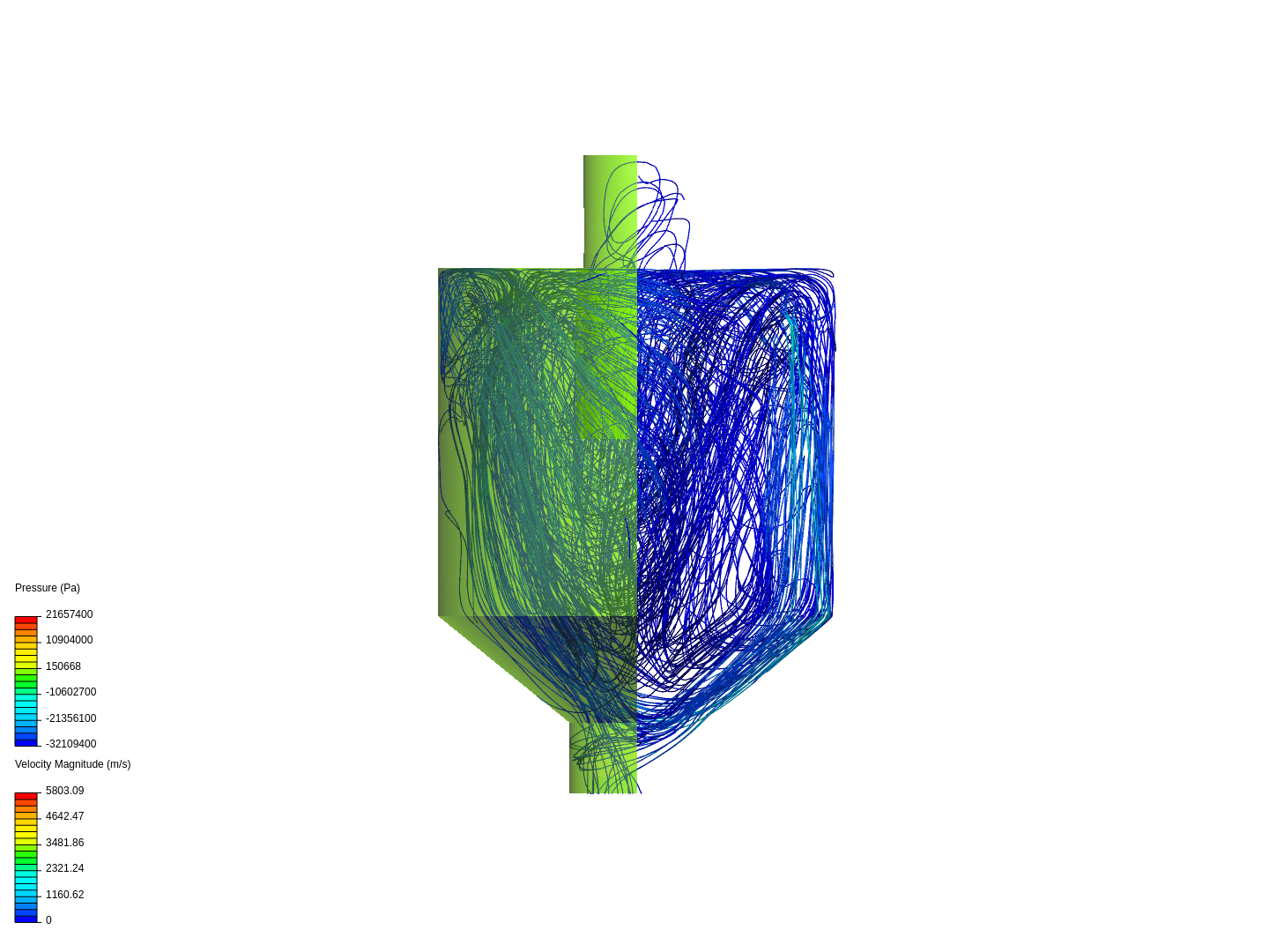 Tutorial - Flow through a cyclone seperator by aweeraratne | SimScale