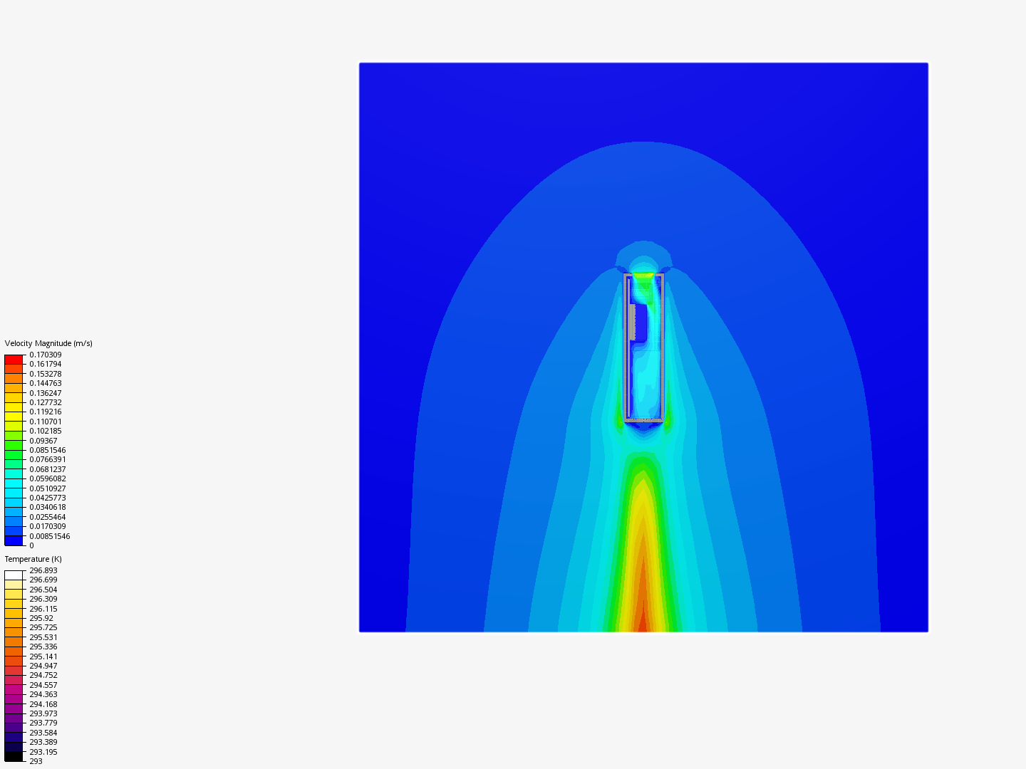 Thermal analysis of electronic device image