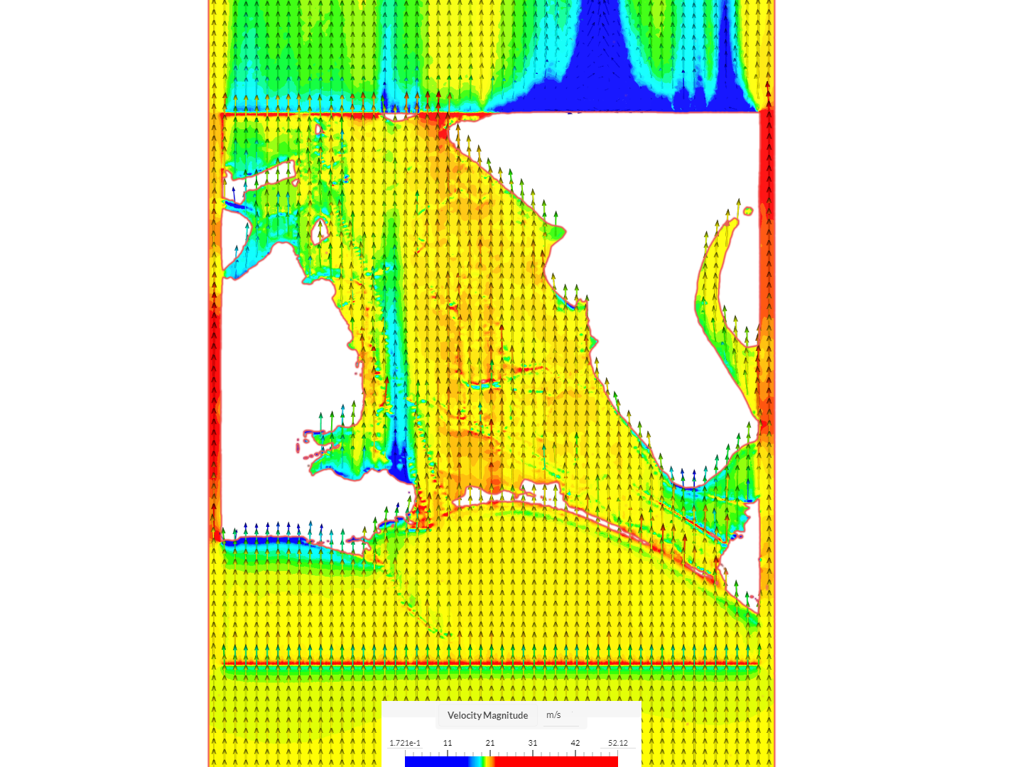 Tide Mills Wind Flow Analysis by b_maynard2 | SimScale