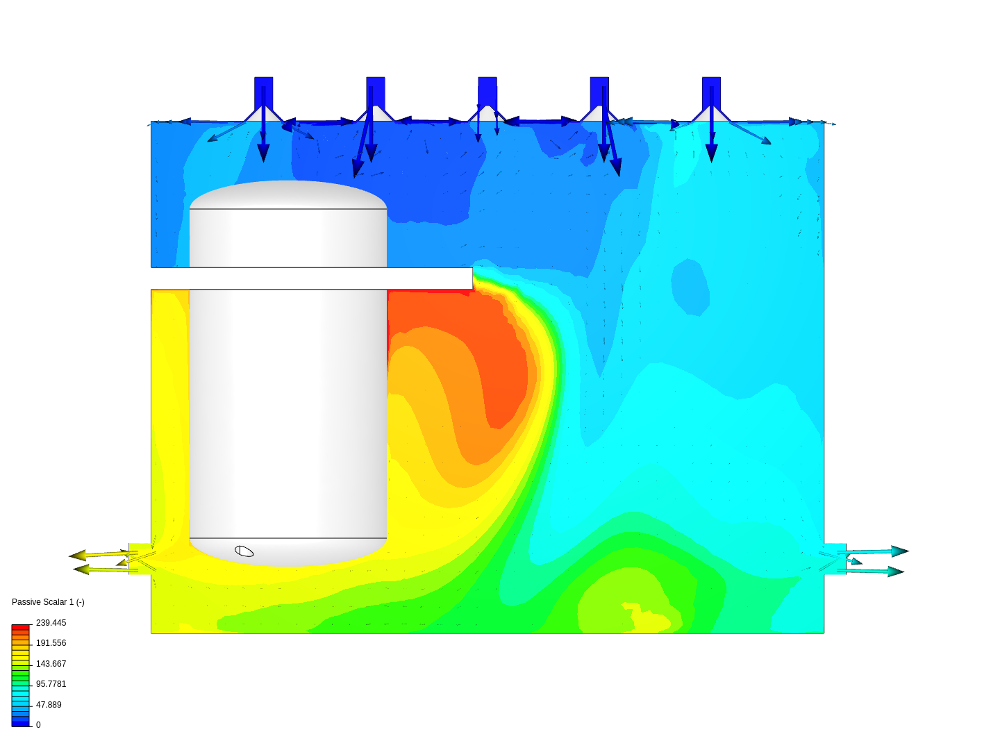 Reactor room option 1 by bbeckers | SimScale