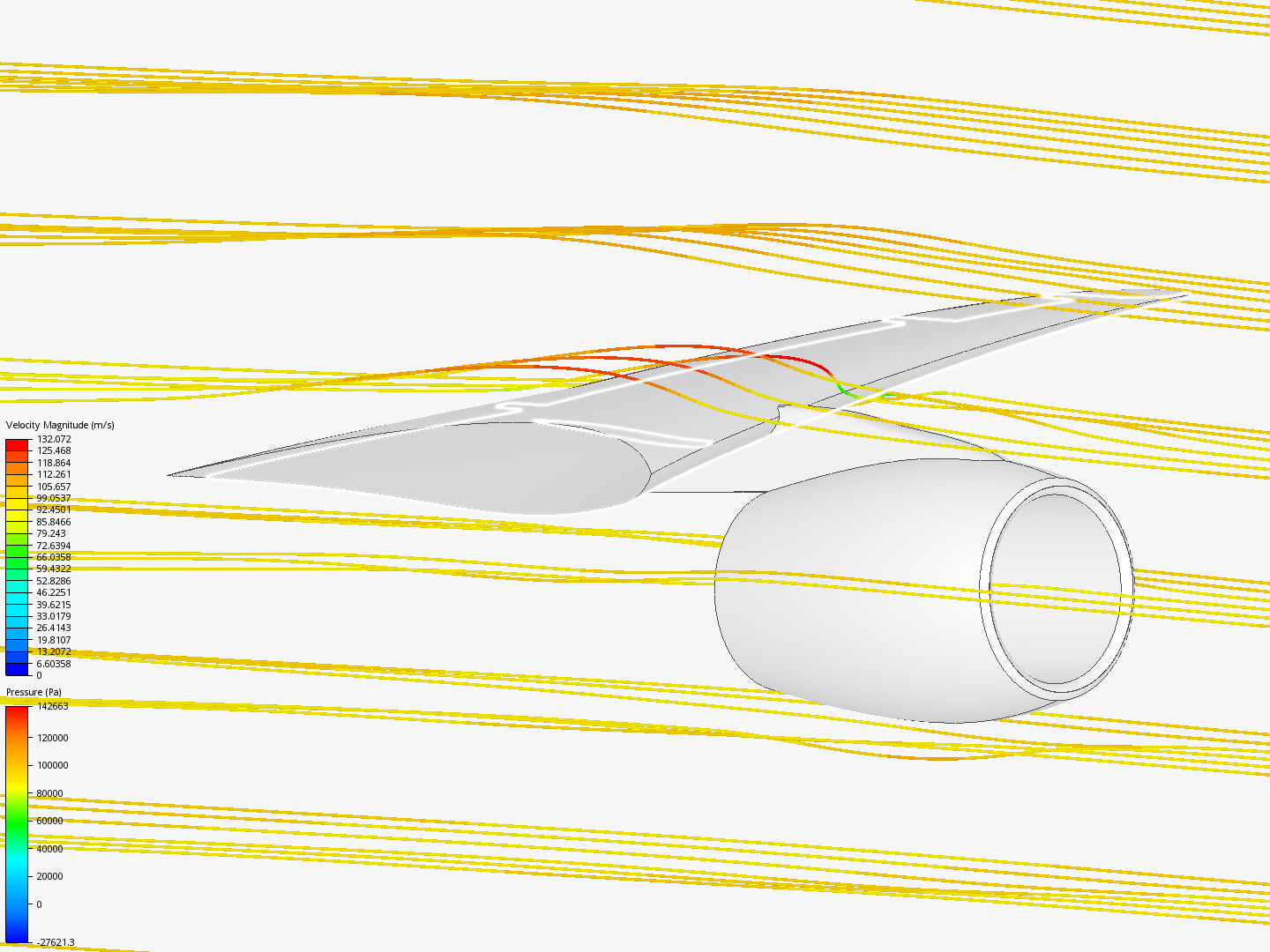 flow around aerofoil by benvaughan | SimScale