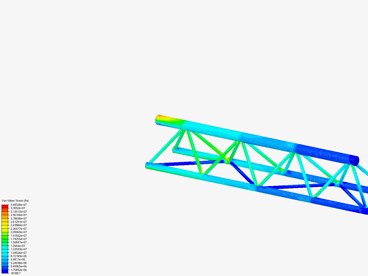Tutorial - Linear static analysis of a crane by bizuel | SimScale