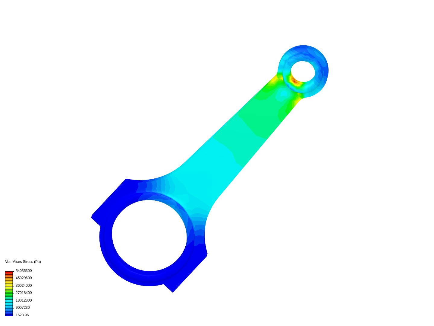 Tutorial 1: Connecting rod stress analysis image