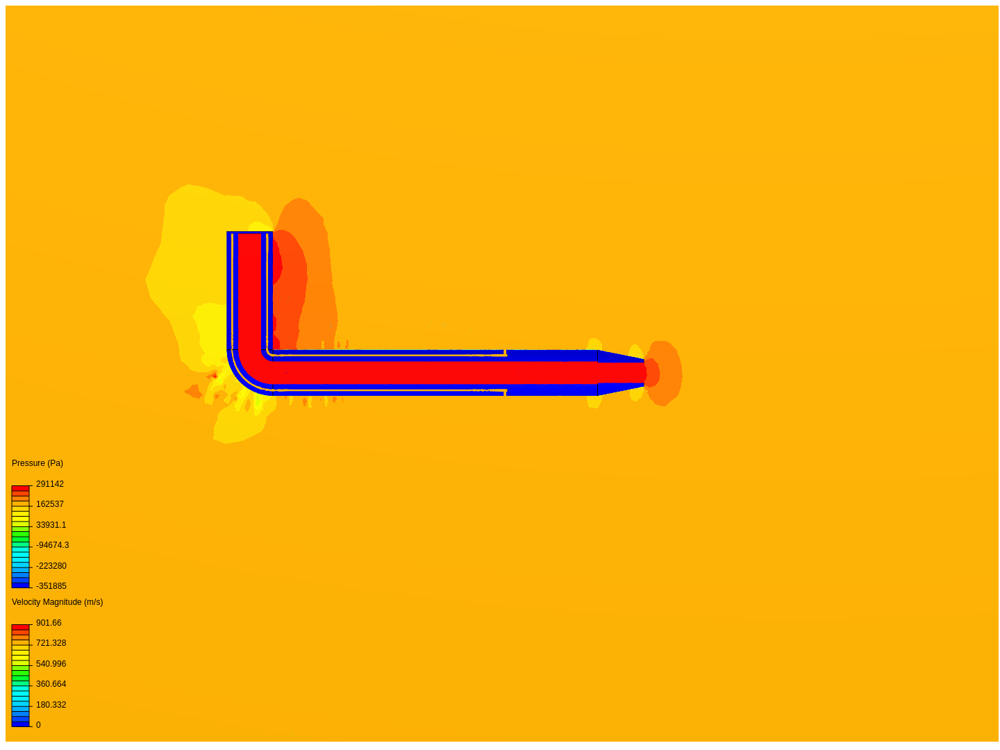 Pitot Tube, Ellipsoid Nose, 20 percent and 1 cm depth Blockage image