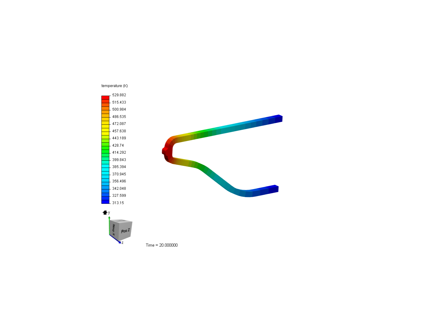 Transient (Time-Varying) Thermal Analysis of Soldering Gun image