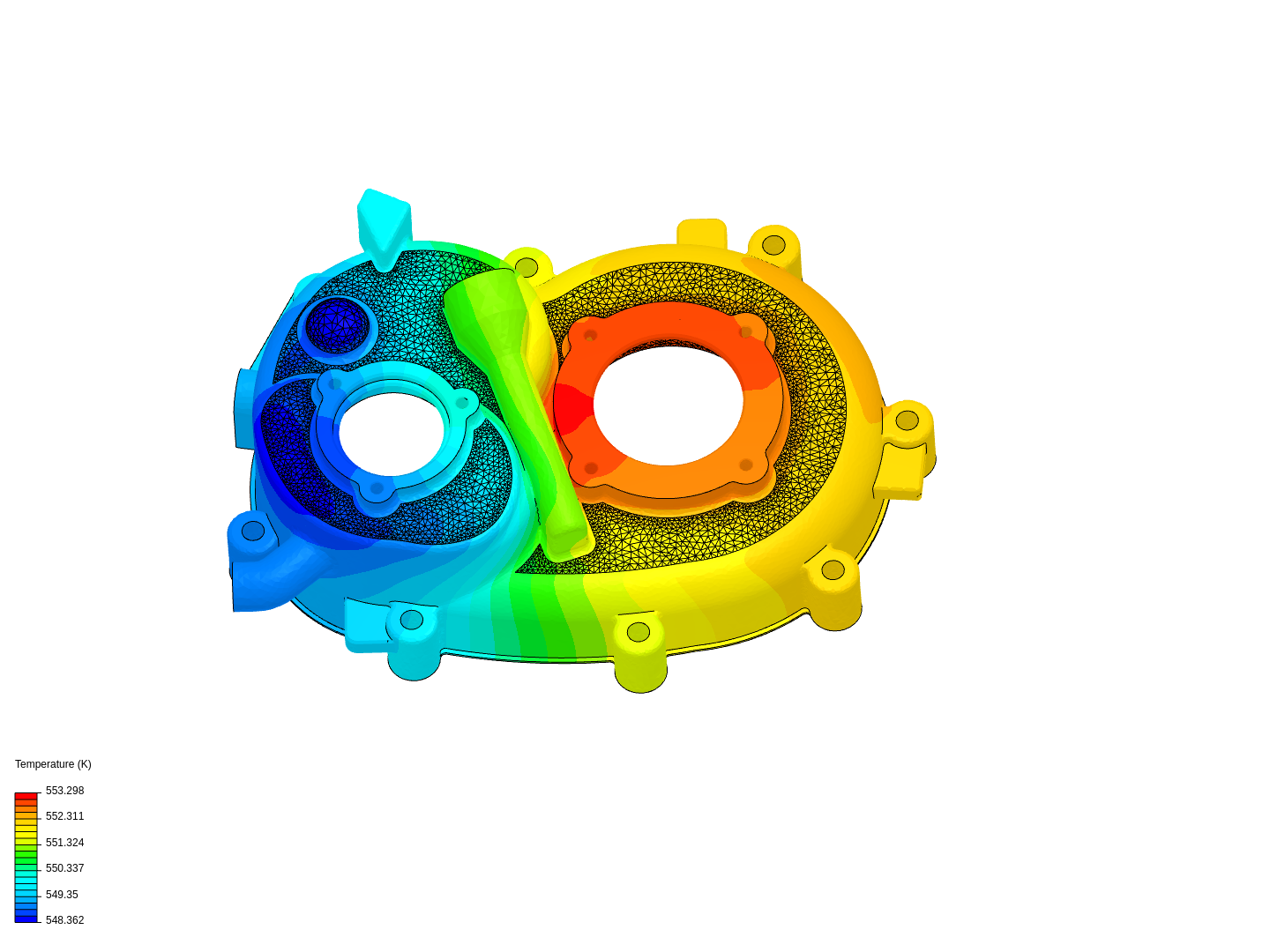 Tutorial 3: Differential casing thermal analysis by c_aseoptics | SimScale