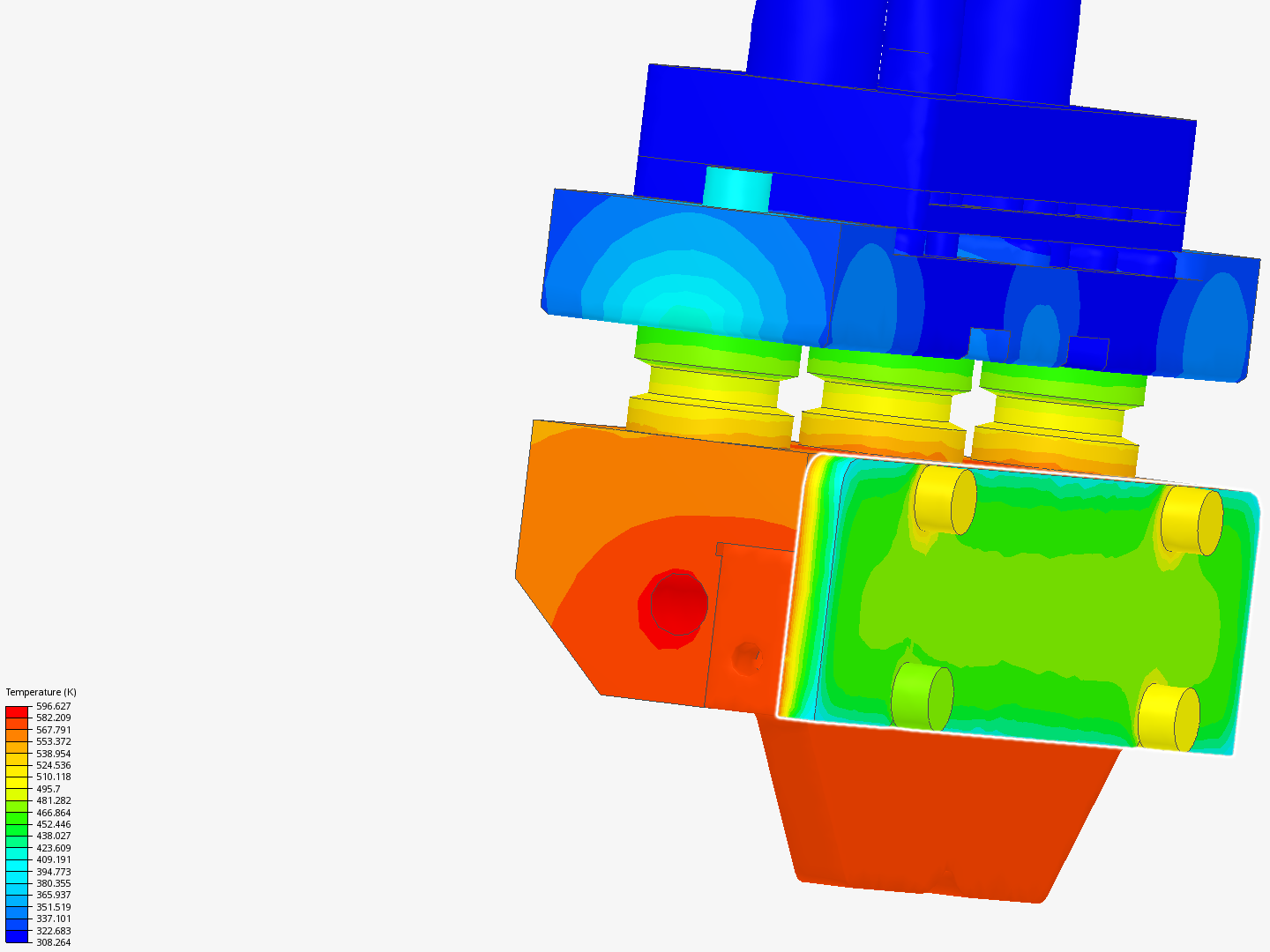 Transfer heat in mecanism image