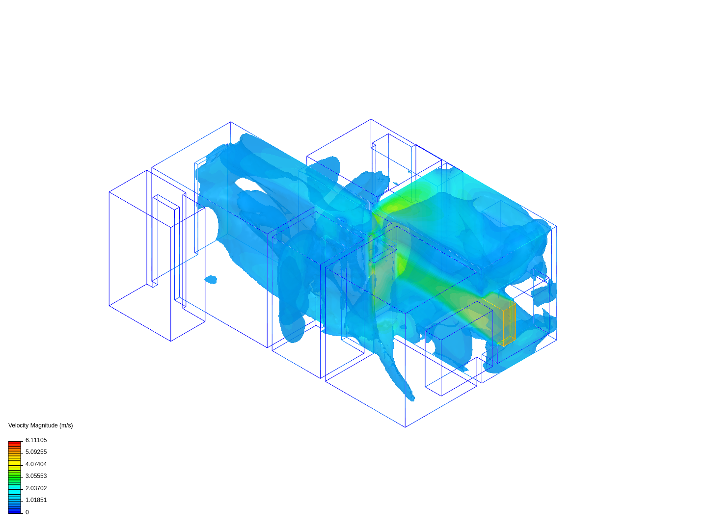 interior airflow by carsonleung | SimScale
