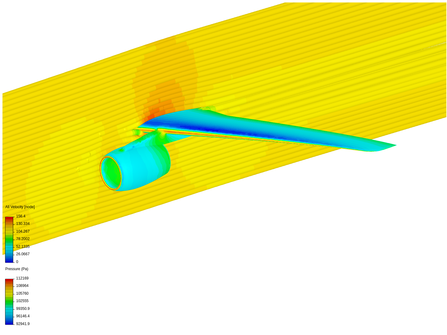 Compressible Air Flow Around a Wing 2.0 image