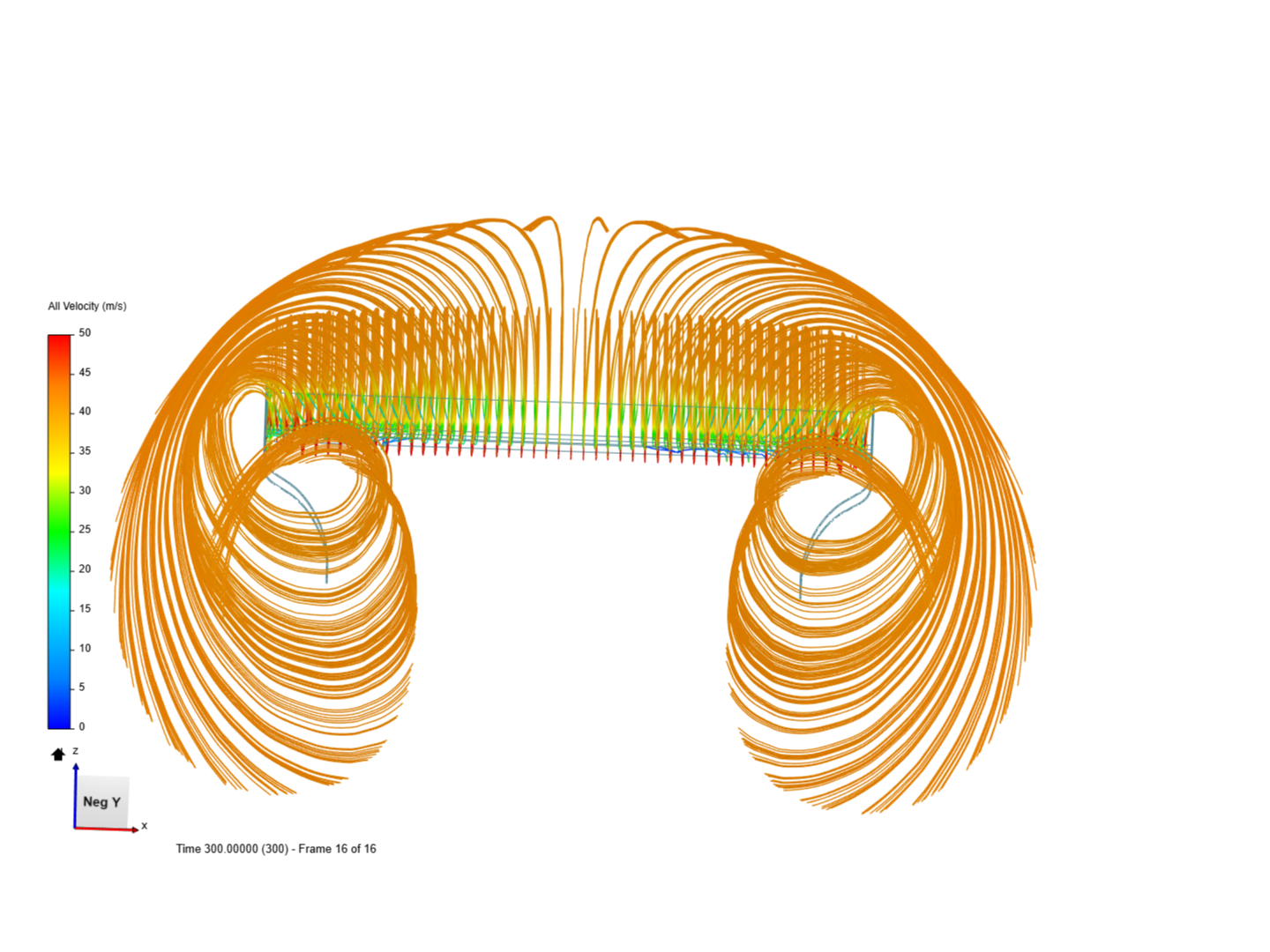 Race Car Wing Test CFD image