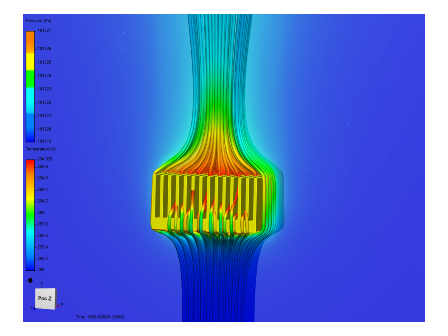 CHT- Heat Sink and Chip - Copy by cdumont | SimScale