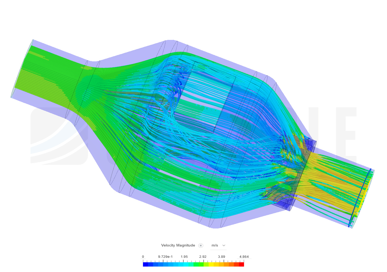 Axial Control Valve by cfurnival | SimScale...