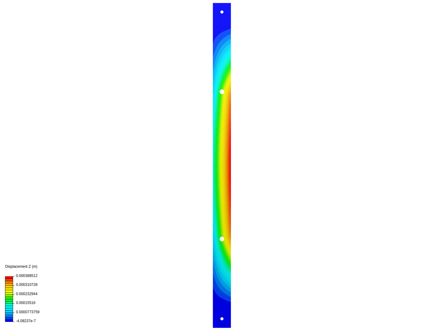 Simply supported beam image