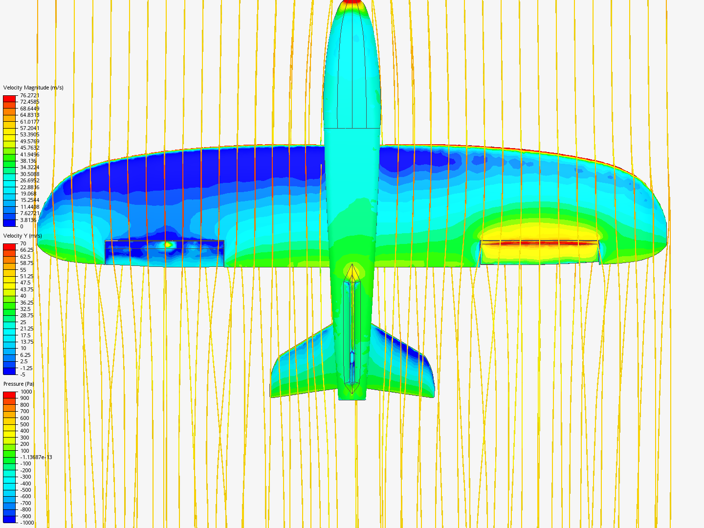simulasi sayap 0012 0' dan aileron image