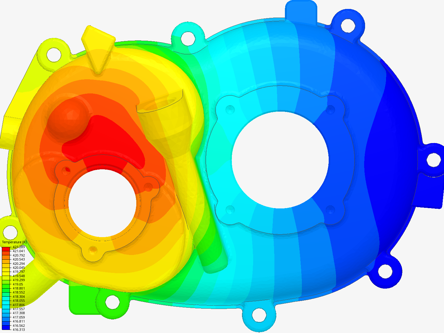 Tutorial: Thermal Analysis of a Differential Casing by ch...