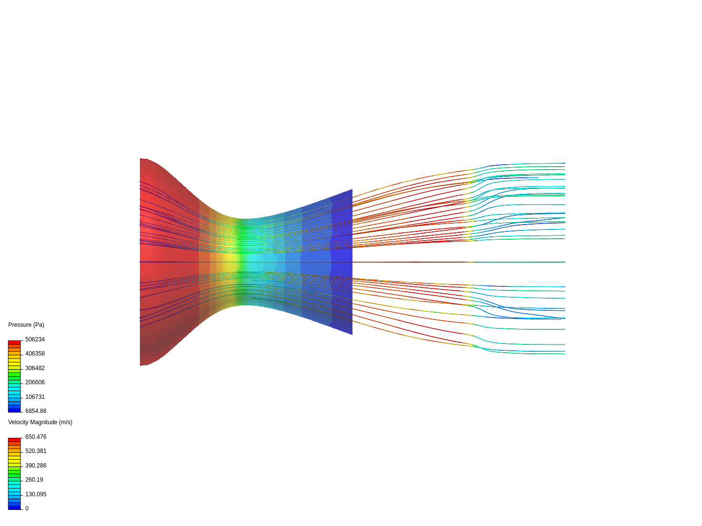 Shock wave in compressible flow CFD simulation Tasca image